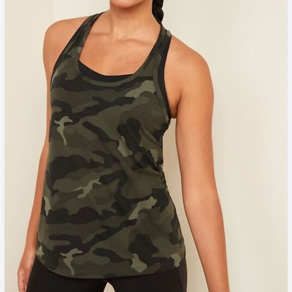 Old Navy Camouflage UltraLite Racerback Performance Tank size small - Picture 1 of 6